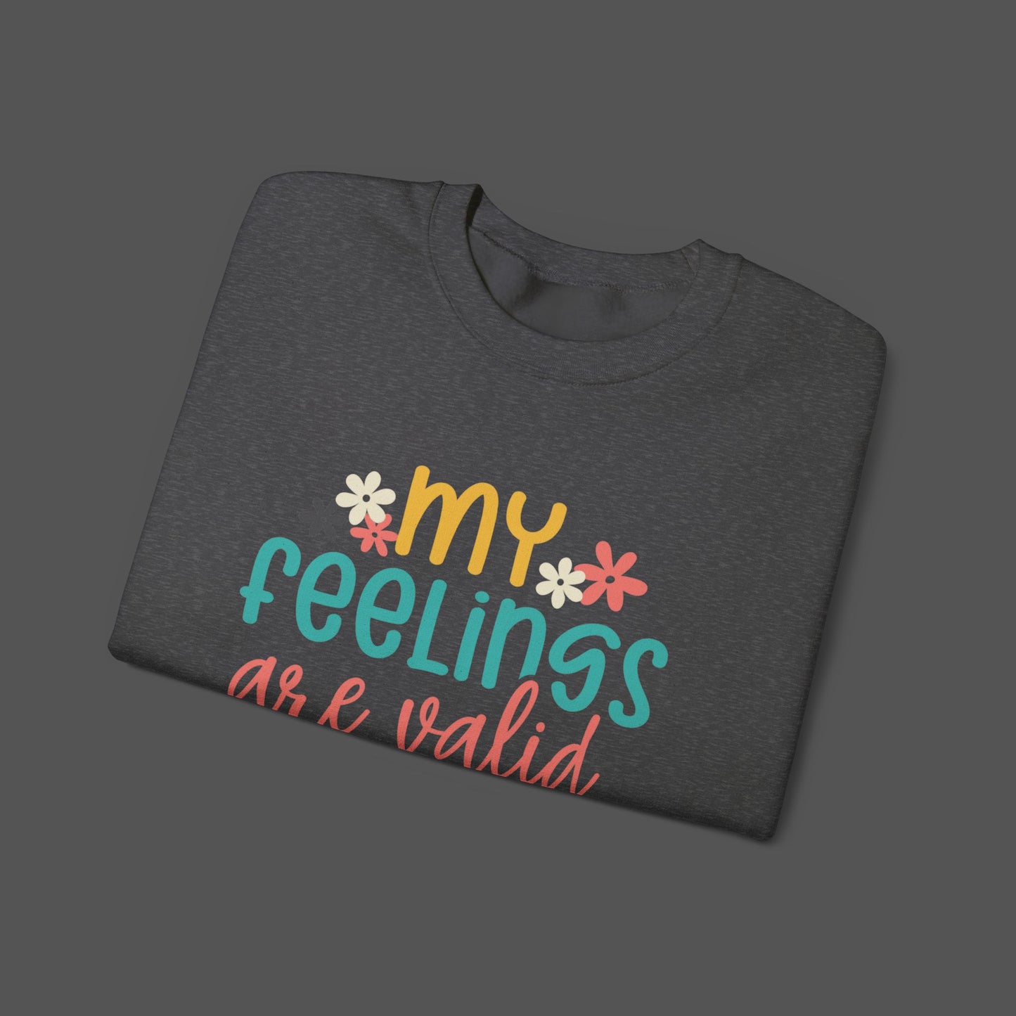 Retro Flower Mental Health Awareness Sweatshirt