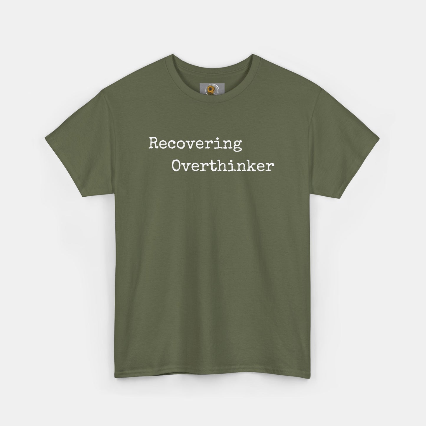 Recovering Overthinker- Mental Health Awareness -Unisex Cotton T-Shirt