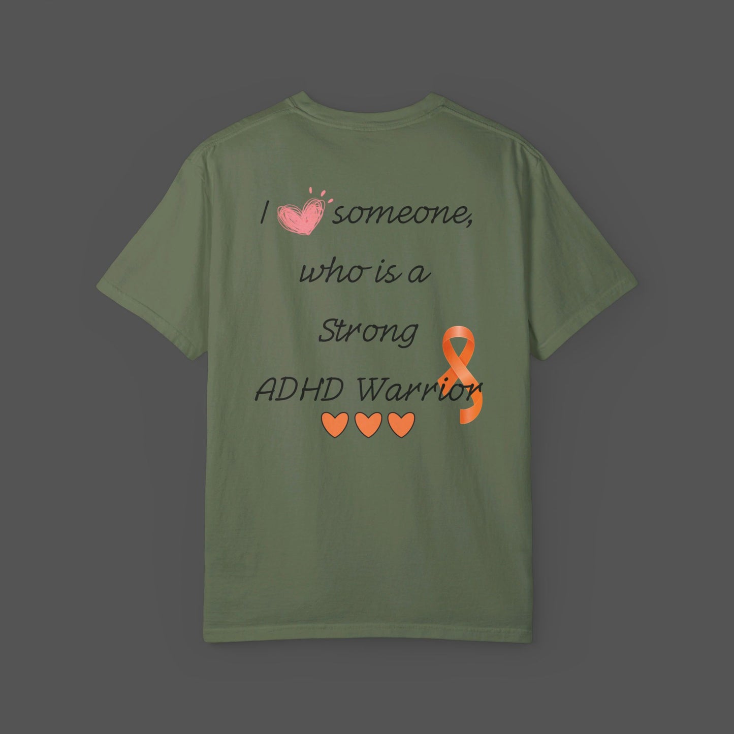 I Love Someone Who Is-Attention-deficit/hyperactivity disorder Warrior -Unisex Short Sleeve T-shirt