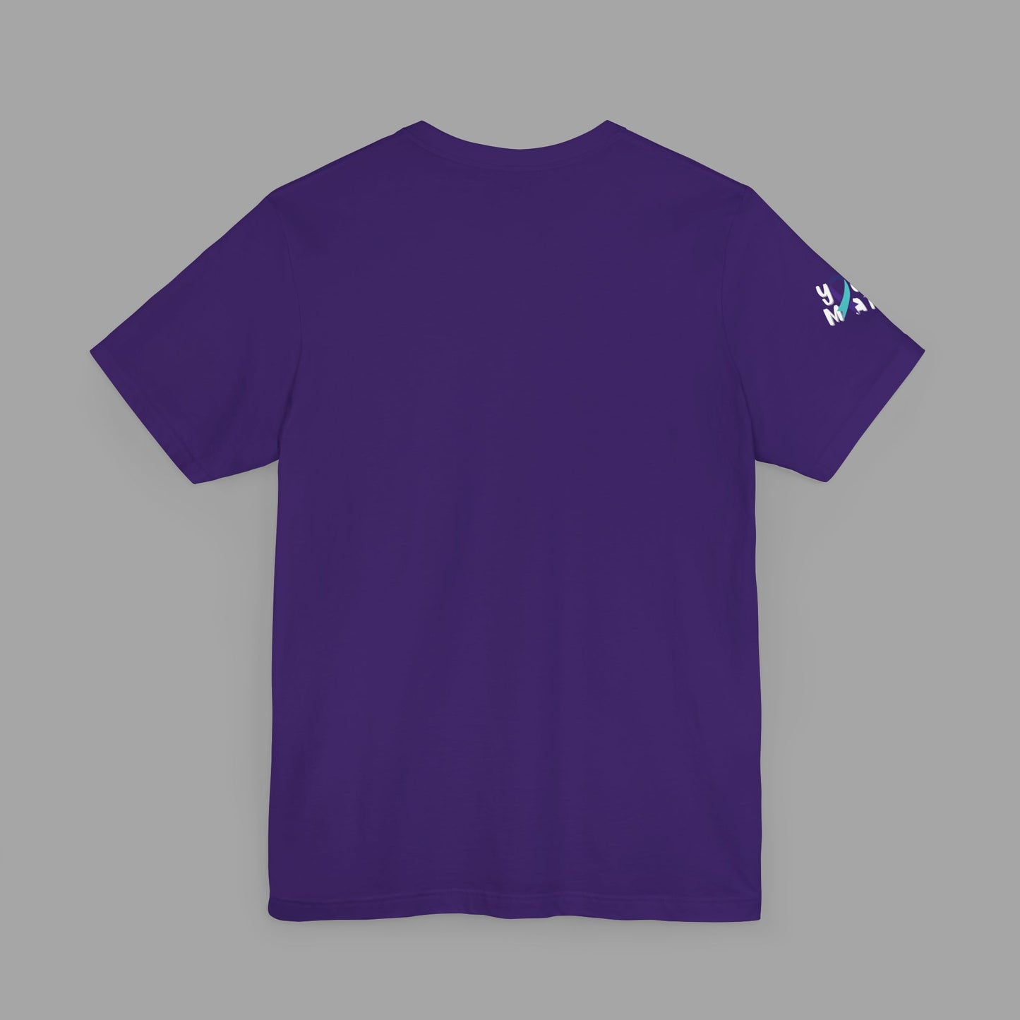 September Suicide Prevention Awareness Month T-Shirt - Purple Semi-Colon, Teal Butterfly, You Matter Sleeve design- Unisex Short Sleeve Tee