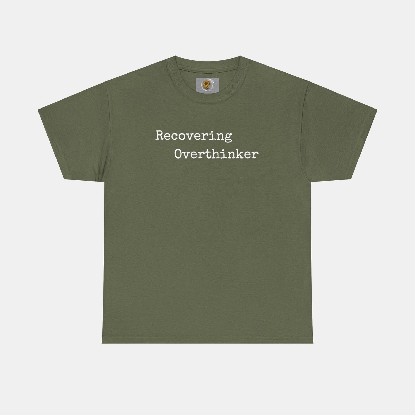 Recovering Overthinker- Mental Health Awareness -Unisex Cotton T-Shirt