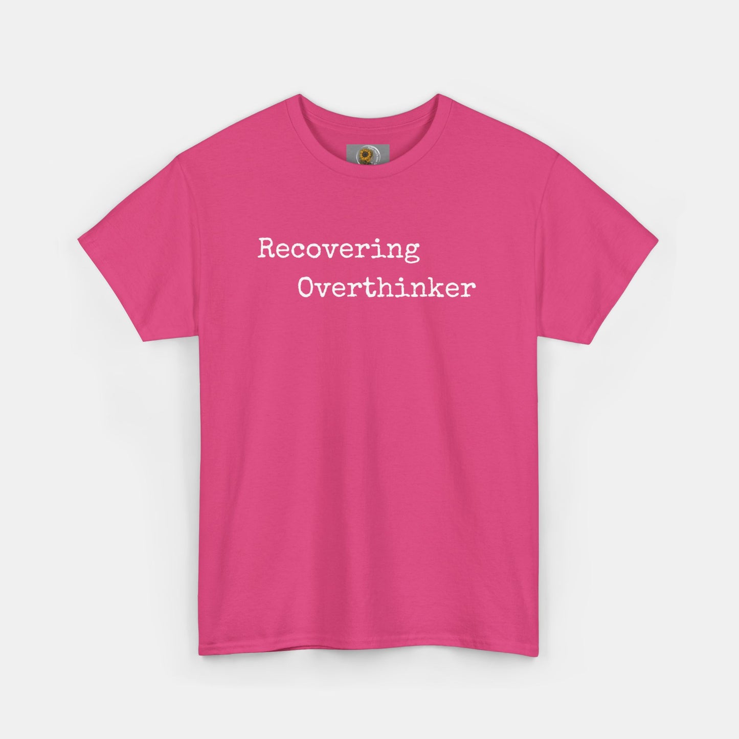 Recovering Overthinker- Mental Health Awareness -Unisex Cotton T-Shirt