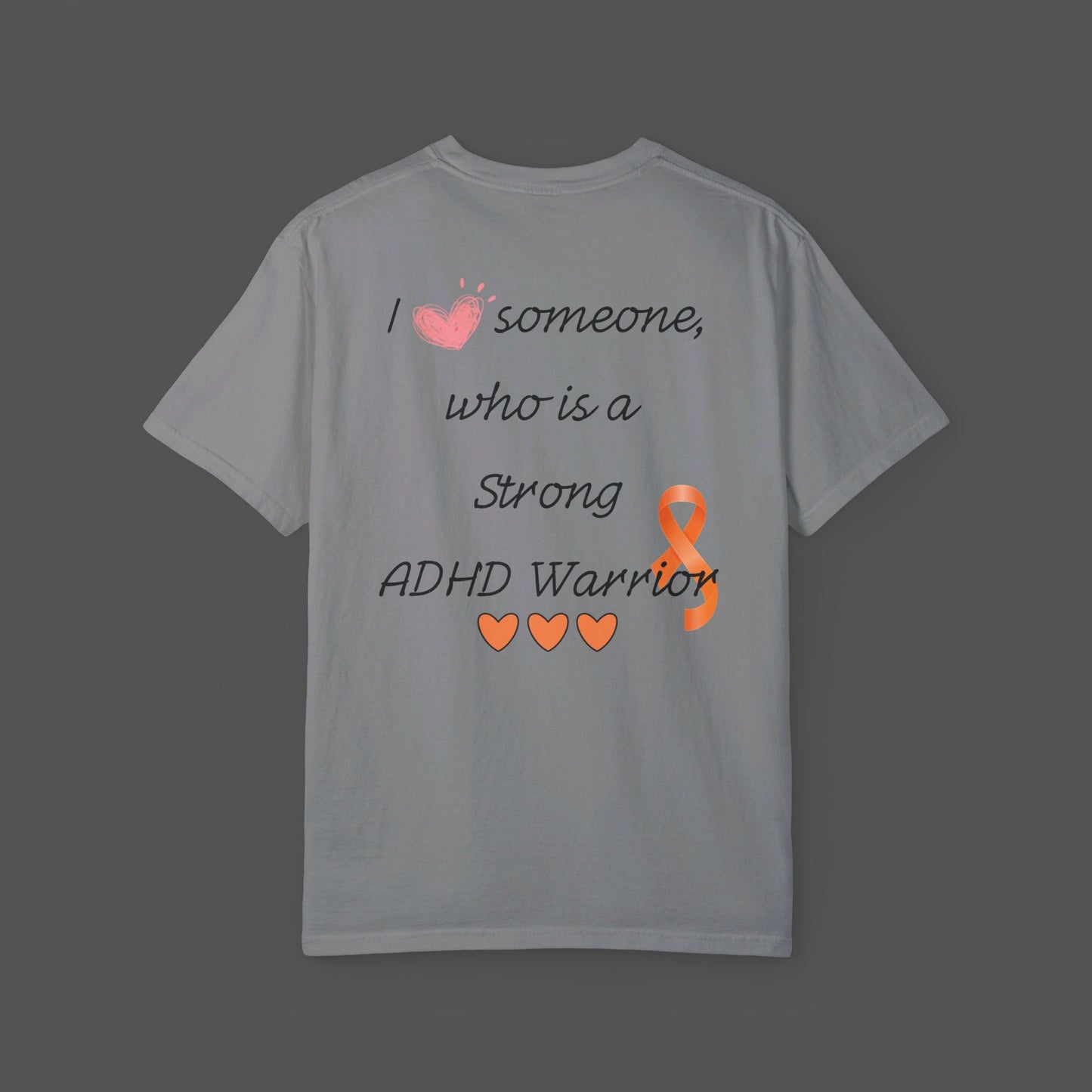 I Love Someone Who Is-Attention-deficit/hyperactivity disorder Warrior -Unisex Short Sleeve T-shirt