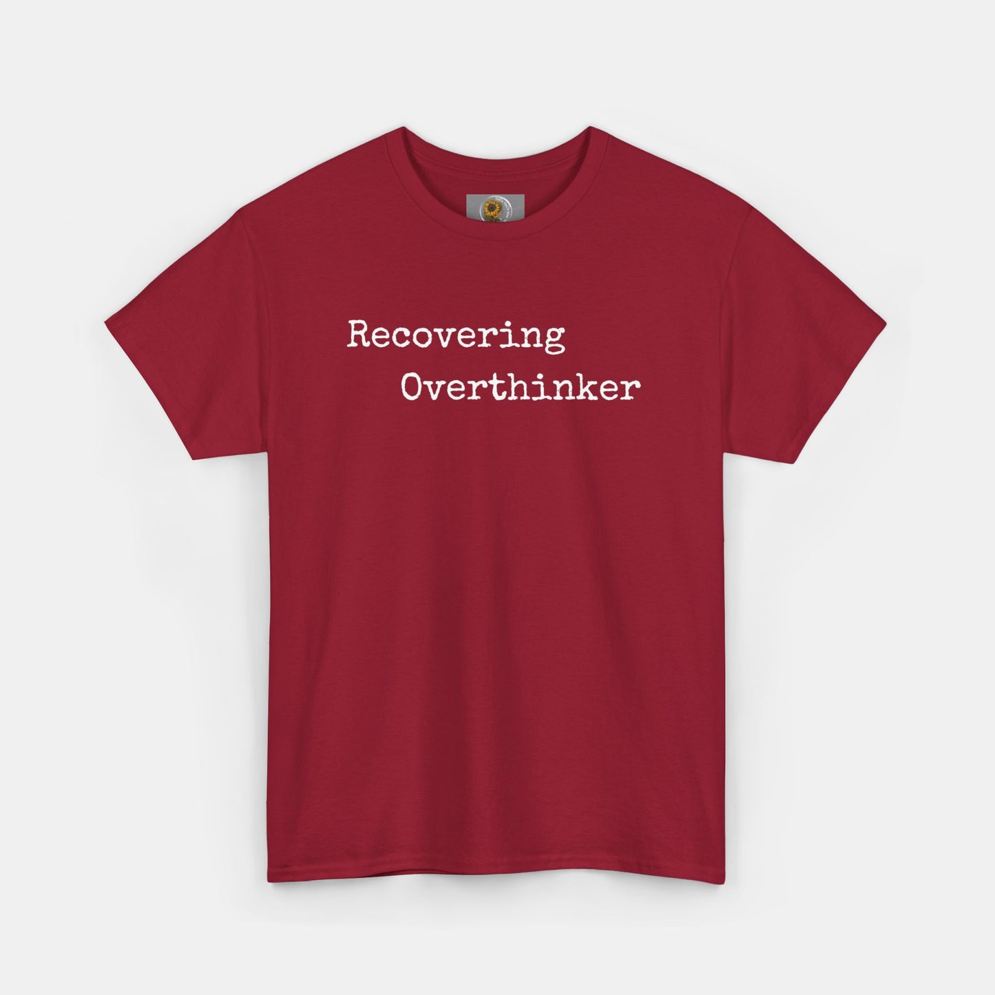 Recovering Overthinker- Mental Health Awareness -Unisex Cotton T-Shirt